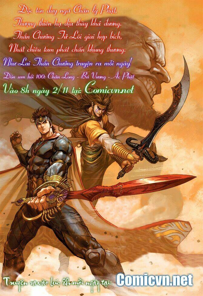 thiên tử truyền kỳ 5 - như lai thần chưởng chapter 99 35