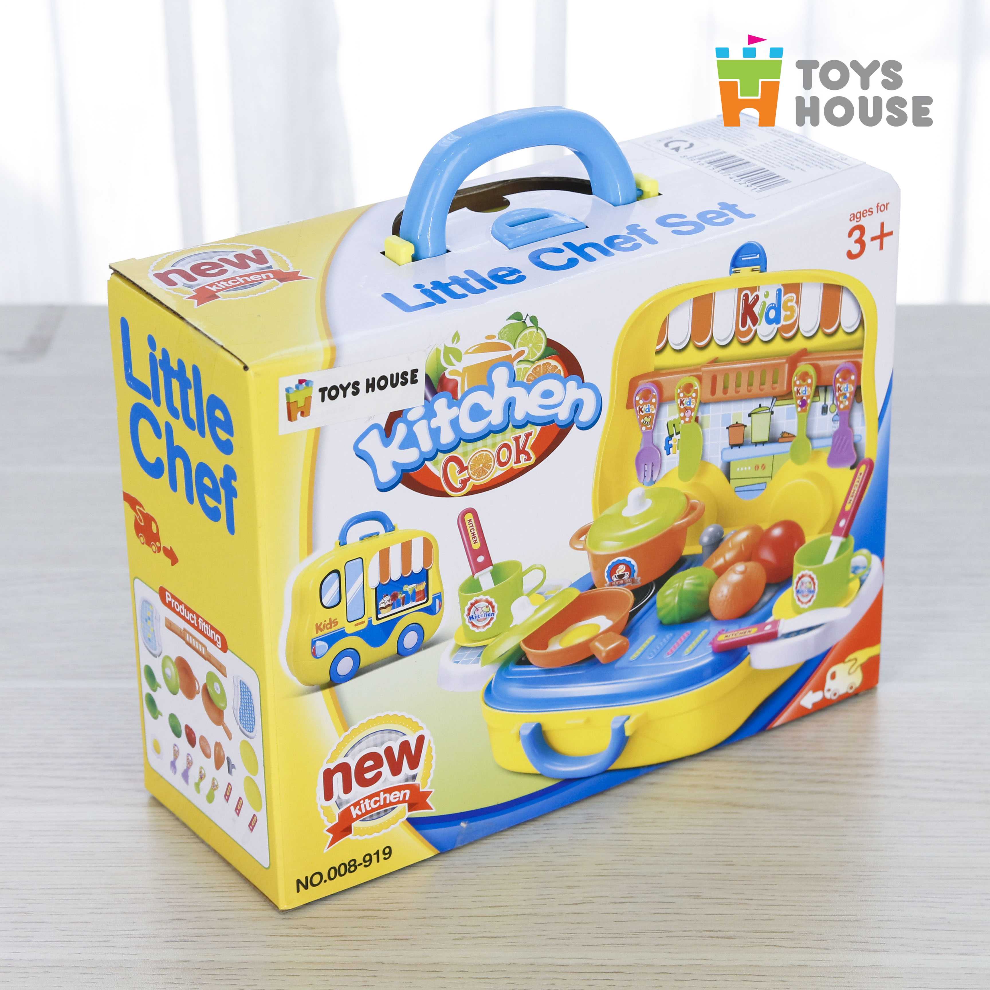 Hộp bếp nấu ăn hình ô tô Toys House 008-919