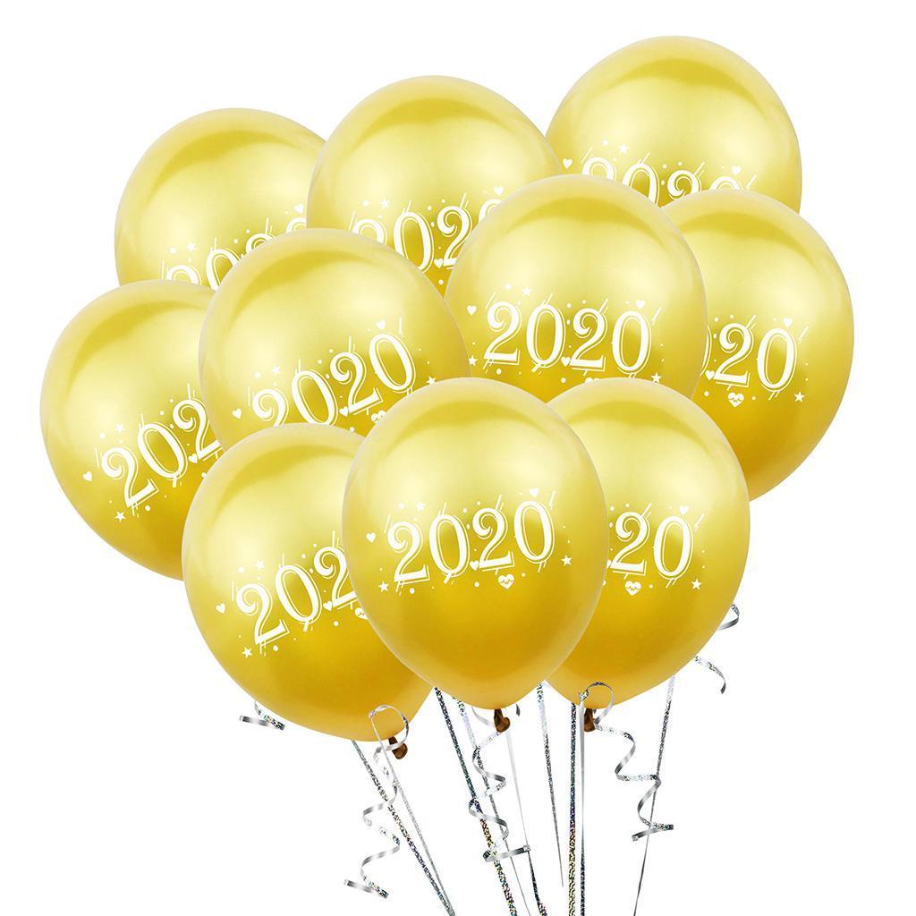 Lots 10 New Balloons Latex Balloons Photo Prop New Party Balloons Golden