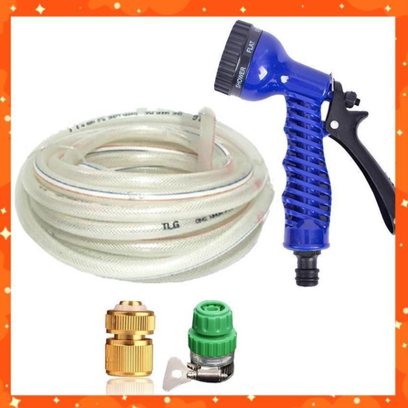 Bộ dây vòi xịt rửa xe, tưới cây, dọn dẹp nhà cửa 20m  206843