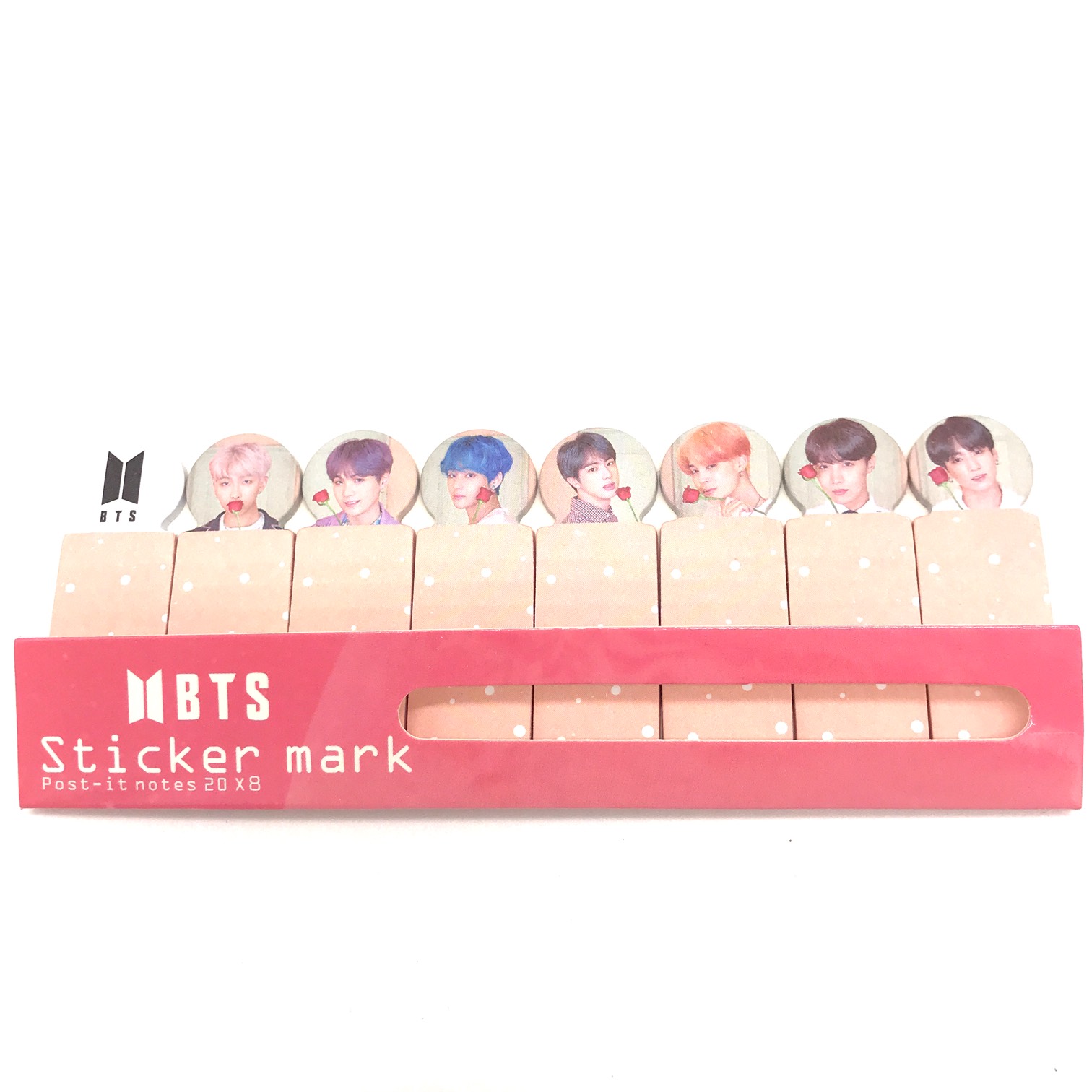 Sticker mark BTS dán lịch, dán ghi chú