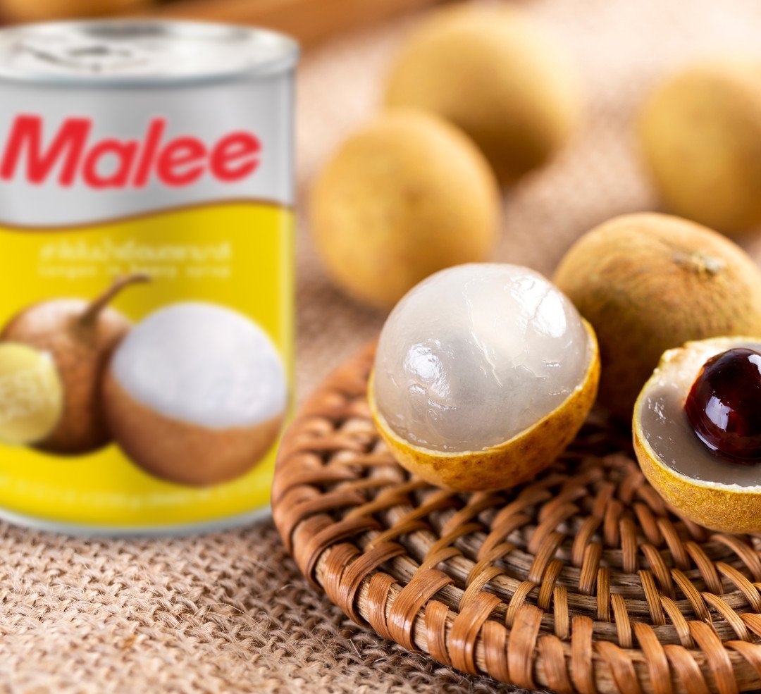 Trái Nhãn Ngâm Đường Malee 565g