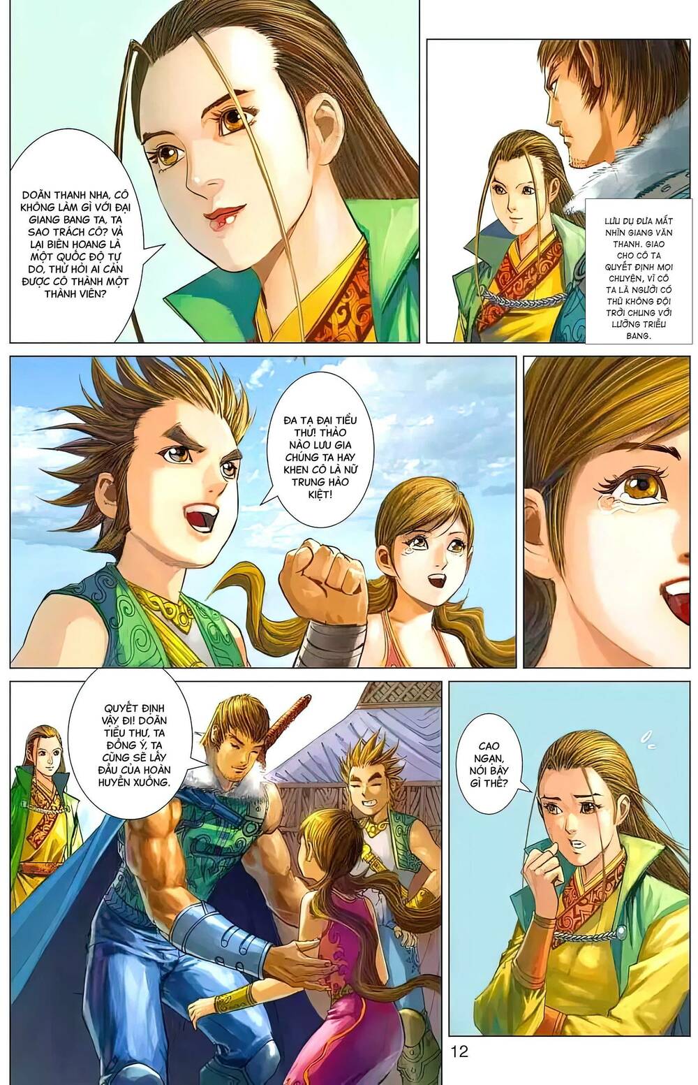 biên hoang truyền thuyết chapter 114 12