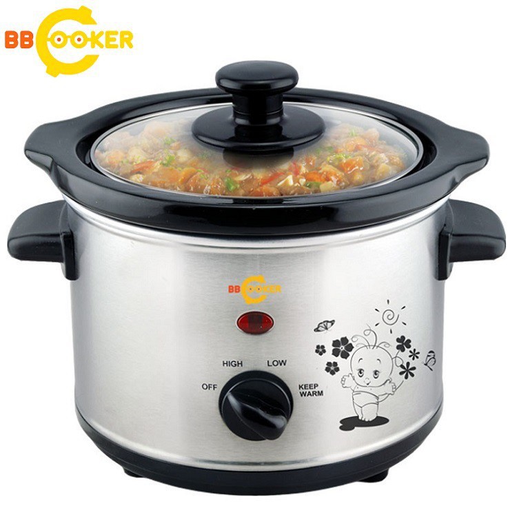 Nồi nấu cháo chậm đa năng 1.5 lít BBCooker BS-15 - Hàng chính hãng