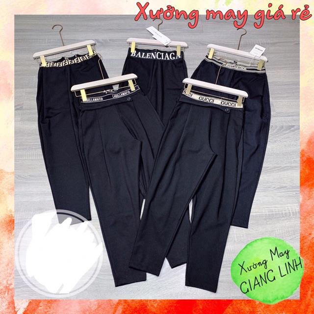 QUẦN HOT 2021 Quần Baggy Cạp Chữ