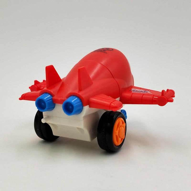 Đồ chơi máy bay biến hình Robot - Tự động biến hình khi va chạm -Nhựa ABS nguyên sinh cực an toàn cho bé