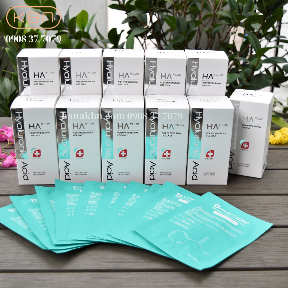 COMBO 10 CHAI SERUM HA PLUS 100ml (Dưỡng Ẩm, Căng Bóng, Sáng Da, Mờ Nếp Nhăn) Hàng Chính Hãng + Tặng 1 HA 100ml và 100g Mặt Nạ Dẻo