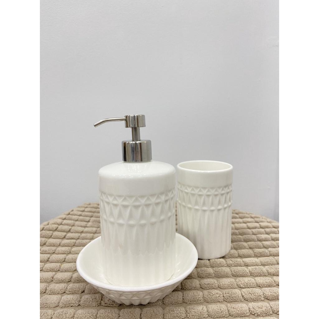 Bộ sứ đựng đồ nhà tắm GA VIKEN