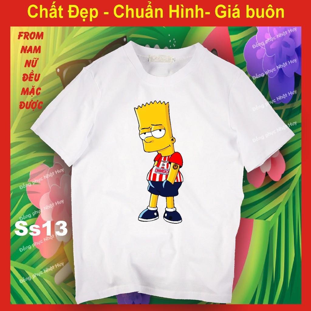 Áo thun simpson đẹp 13,cao cấp, chất đẹp,bao đổi trả phông ,simson