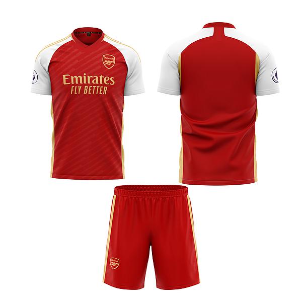 Bộ Quần Áo Bóng Đá Người Lớn – CLB. Arsenal.