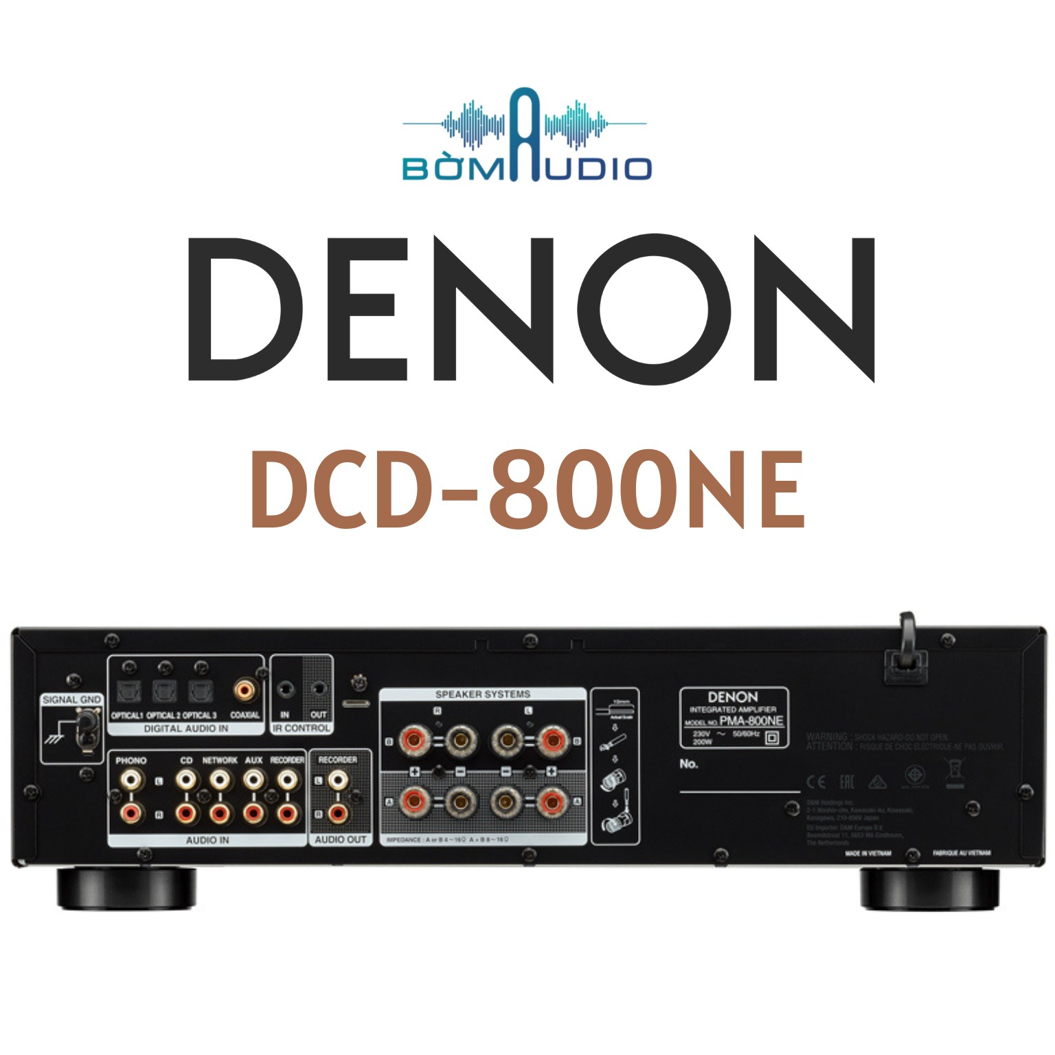 Amply Nghe Nhạc Denon DCD-800NE Hàng Chính Hãng | Giá Tốt nhất Việt Nam