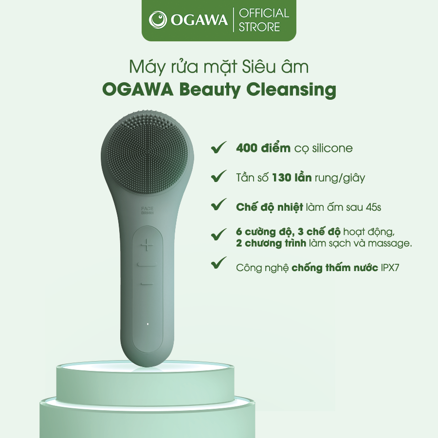 Máy rửa mặt Siêu âm OGAWA Beauty Cleansing