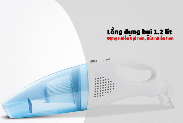 Máy hút bụi mini cầm tay 600W GreenHome GHA-102 đa chức năng