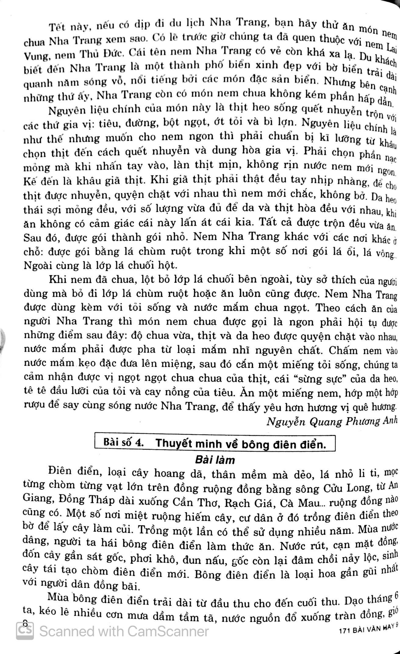 171 Bài Văn Hay Lớp 9 - Tái Bản