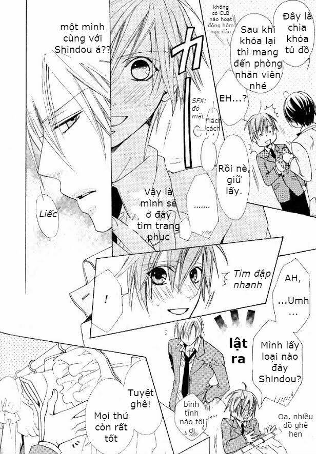 chào mừng đến quán cafe cosplay chapter 1 9