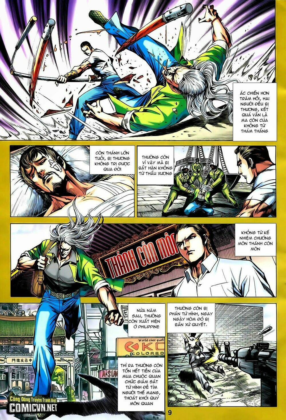 tân tác long hổ môn chapter 730 9