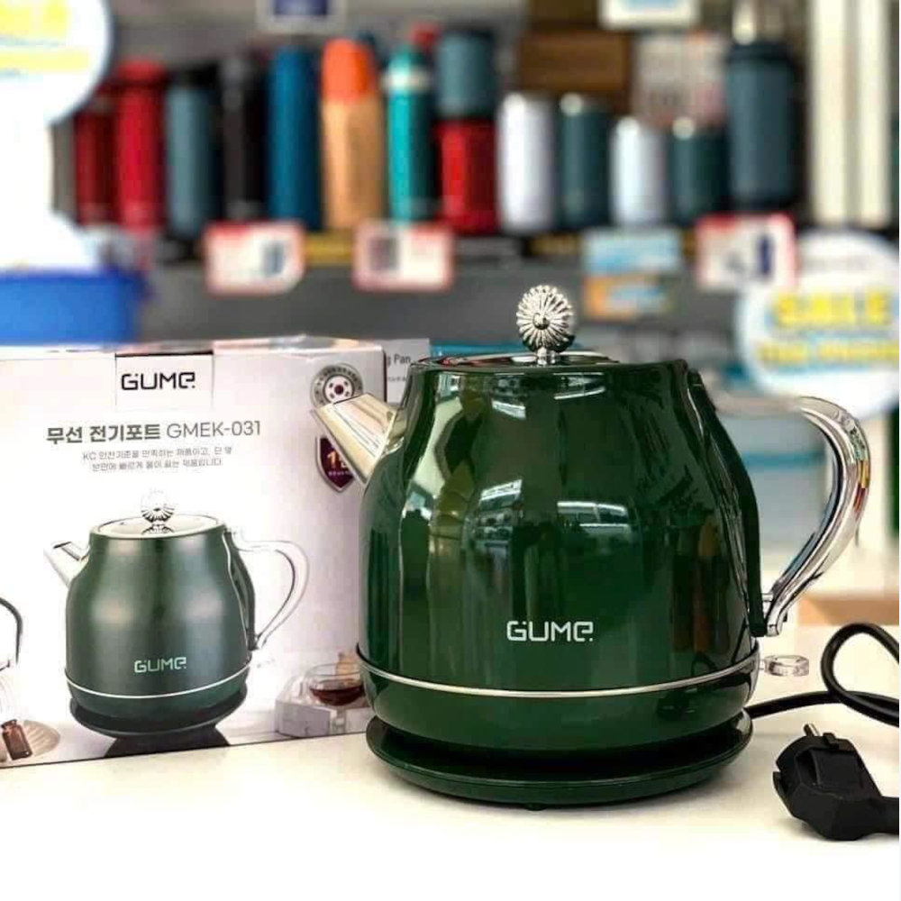 Ấm đun nước siêu tốc Hàn Quốc GMEK-031 dung tích 1.8L, hàng chính hãng