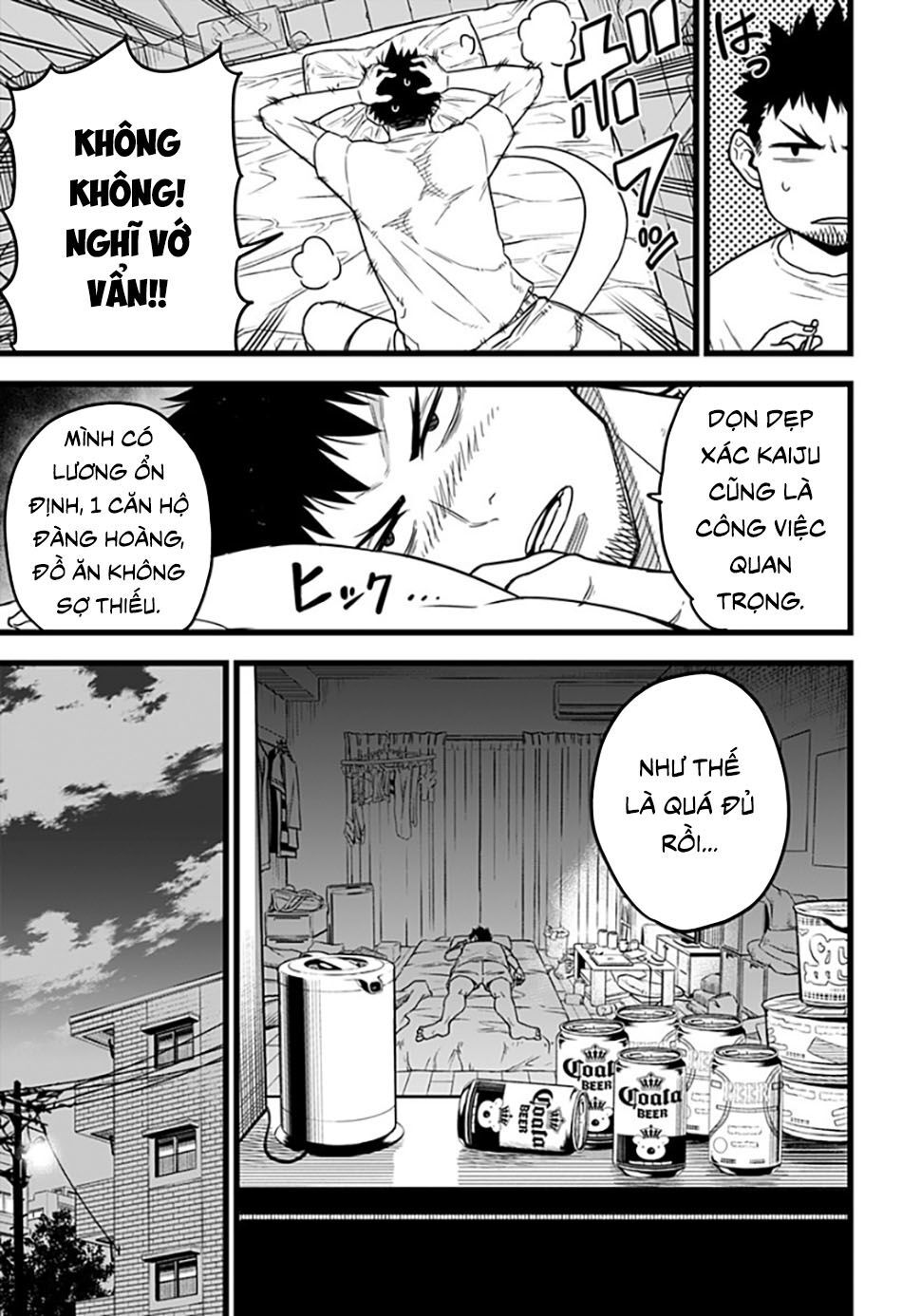 hôm nay - tôi hóa kaiju chapter 1 13