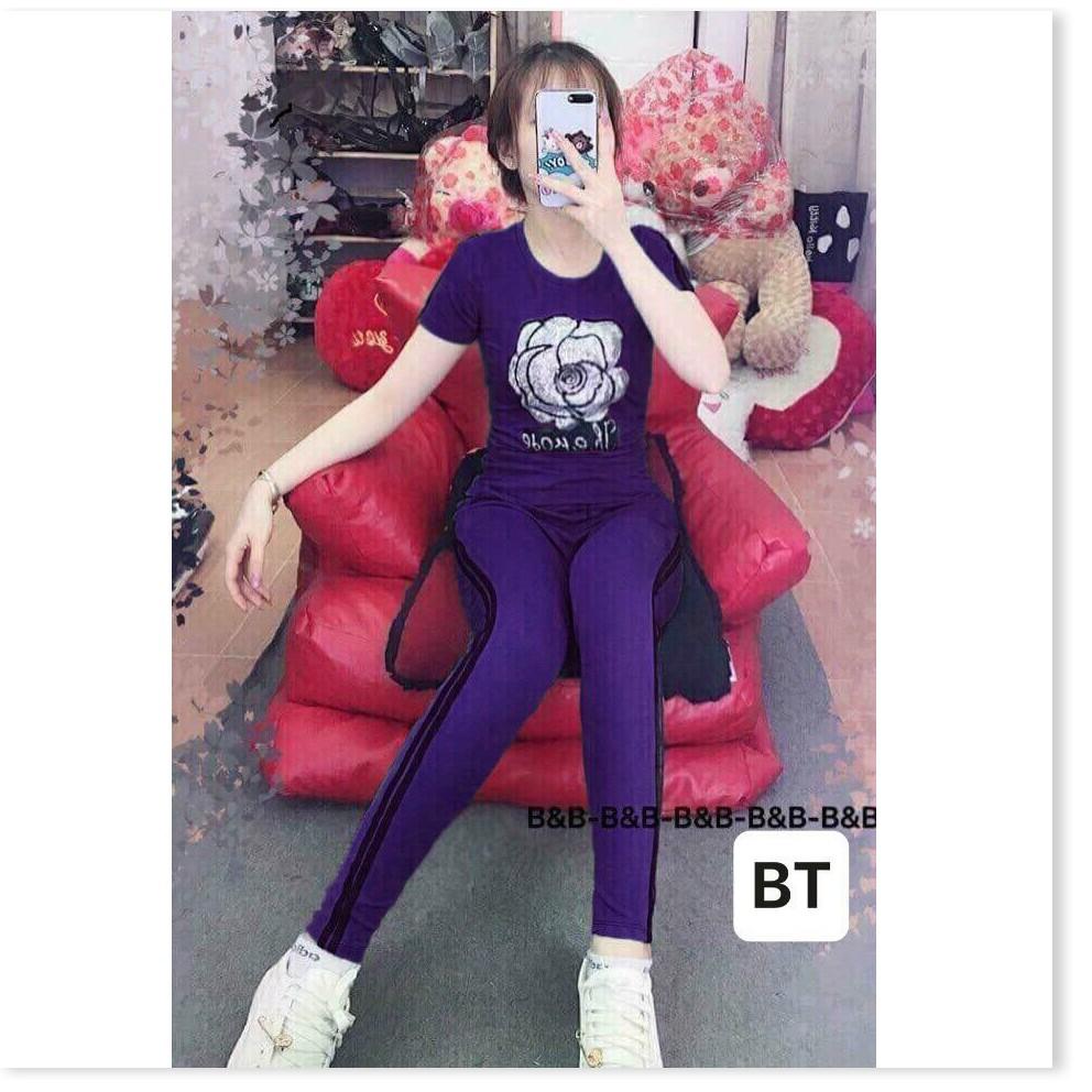 SET ĐỒ BỘ NỮ THUN,CHẤT LIỆU VÃI THOÁNG MÁT VÀ CO GIẢN 4C TRANG NEMO 36 FASHION