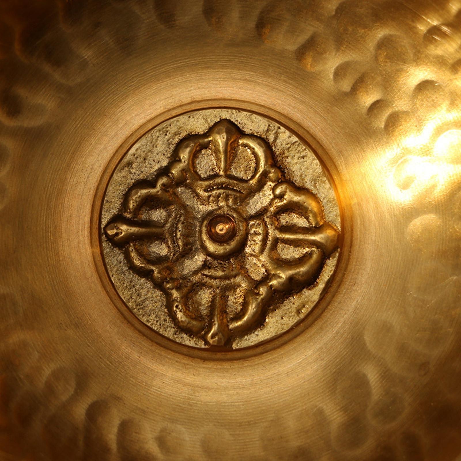 Set Craft Beautiful Sound Copper for Tabletop Yoga Meditation