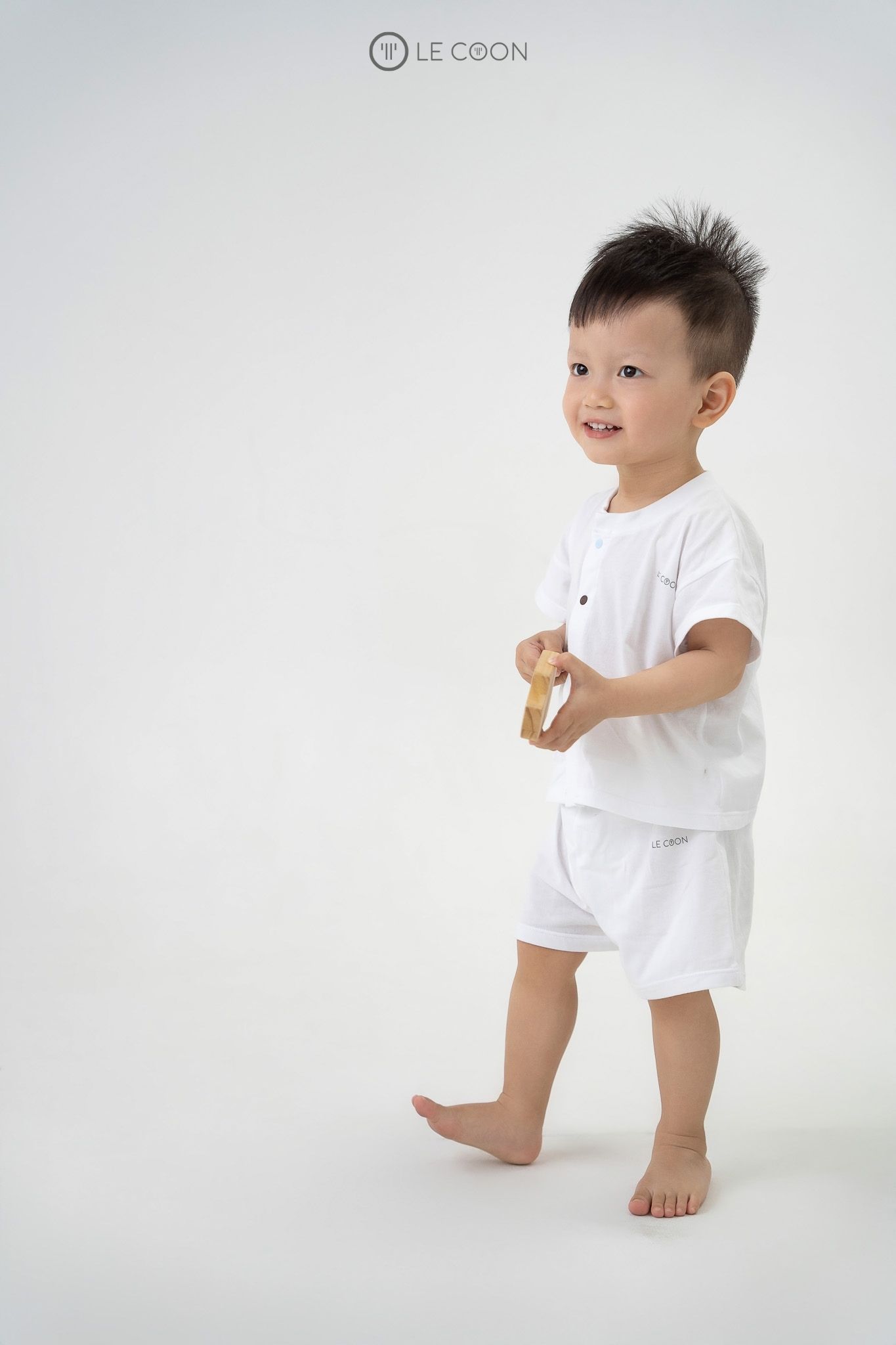 LE COON | Bộ Đồ Cổ Bo Dáng Thụng Quần Dài- Quần Cộc | COOL | 0-3 tuổi