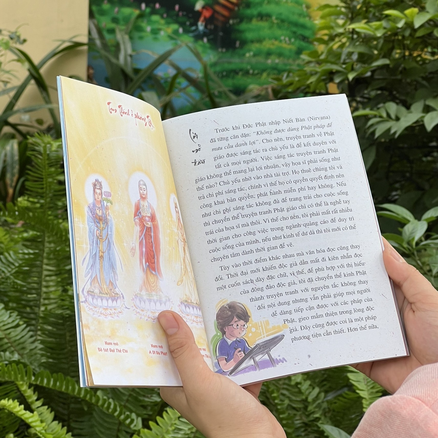 Sách - Truyện tranh - Phật Thuyết Kinh A Di Đà - Vĩnh Nghiêm Books