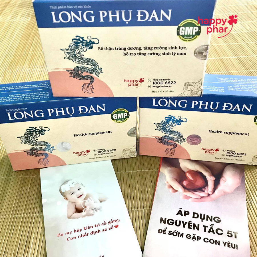 COMBO 3 HỘP LONG PHỤ ĐAN BỔ THẬN, HỖ TRỢ TĂNG CƯỜNG SINH LÝ NAM