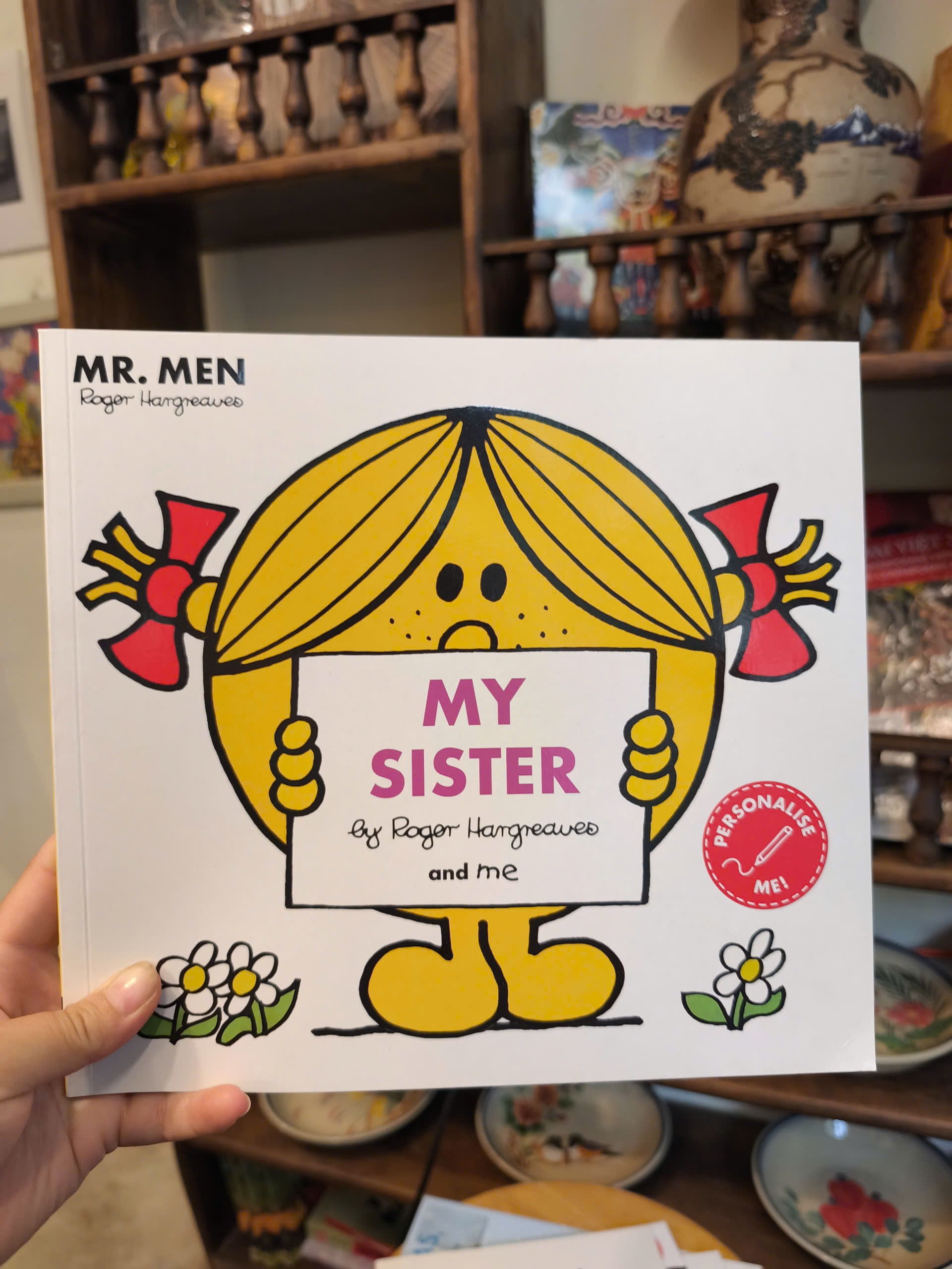 Sách - Mr.Men My Sister by Roger Hargreaves - Sách thiếu nhi, truyện tranh, tiếng anh