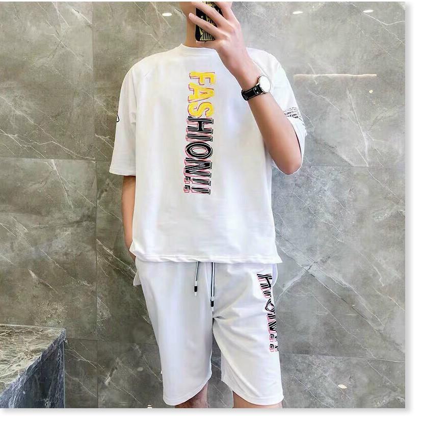 SET BỘ THỂ THAO THUN COTTON NAM,HỌA TIẾT SIÊU NGẦU,CHẤT LIỆU VÃI THOÁNG MÁT LANA FASHION
