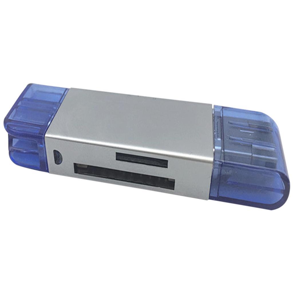 Multifunctional Type C/USB2.0/Micro USB /TF Card Reader