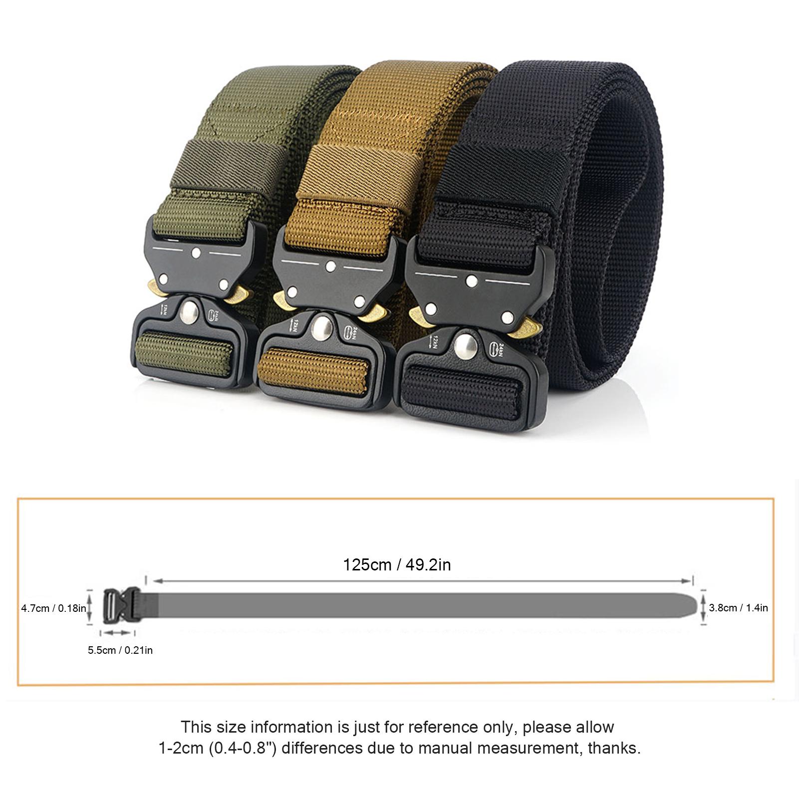 Thắt lưng vải lưới canvas dành cho nam giới