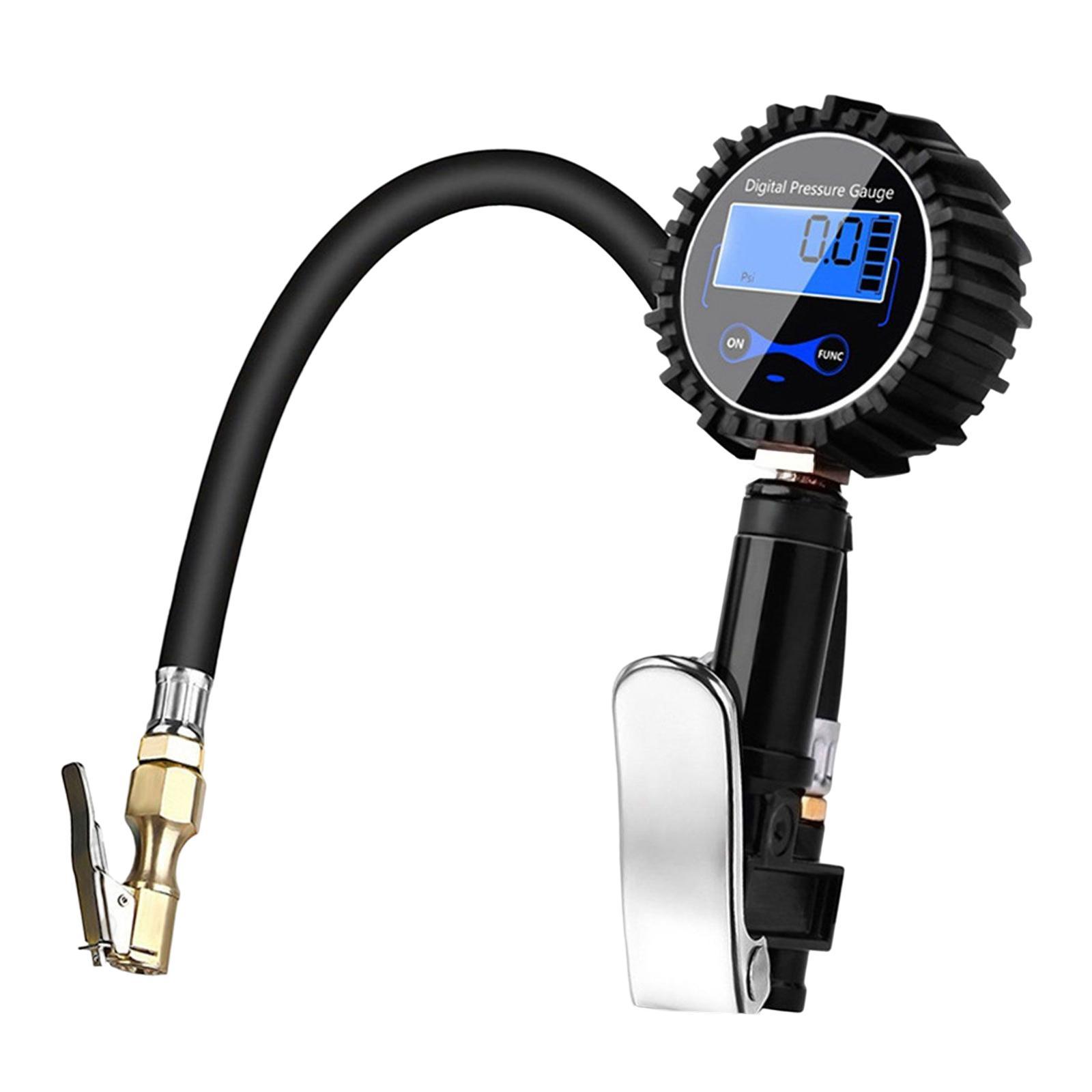 Digital Tyre Inflator Pump 3-200PSI with Pressure Gauge LCD