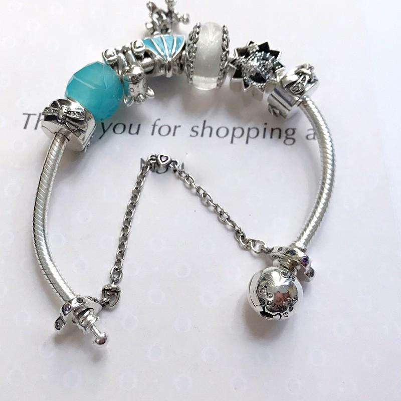 Vòng Bạc S925 ALE Cao Cấp - Vòng Charm Bạc Chuẩn S925 - Mã sản phẩm VONGBAC_DN149