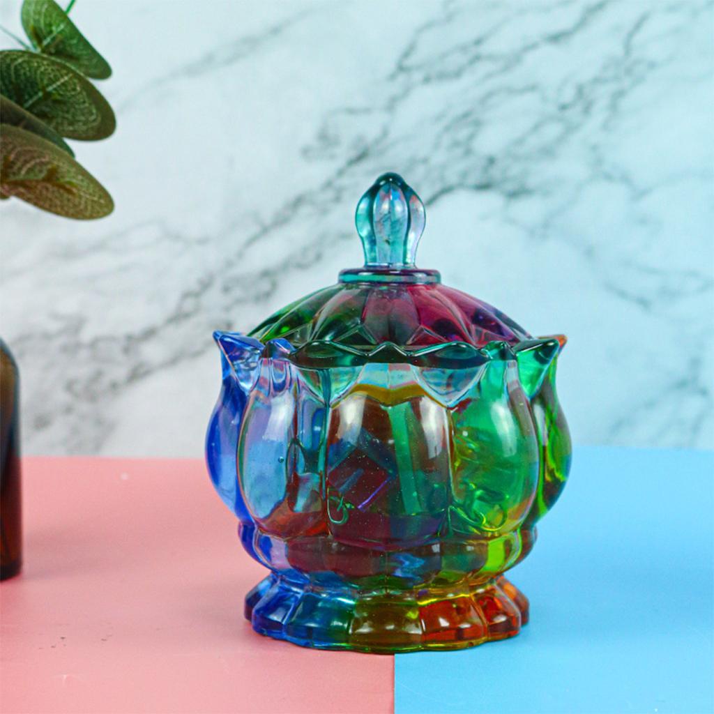 Silicone Mould Resin Jewelry Trinket Holder Box Ornament