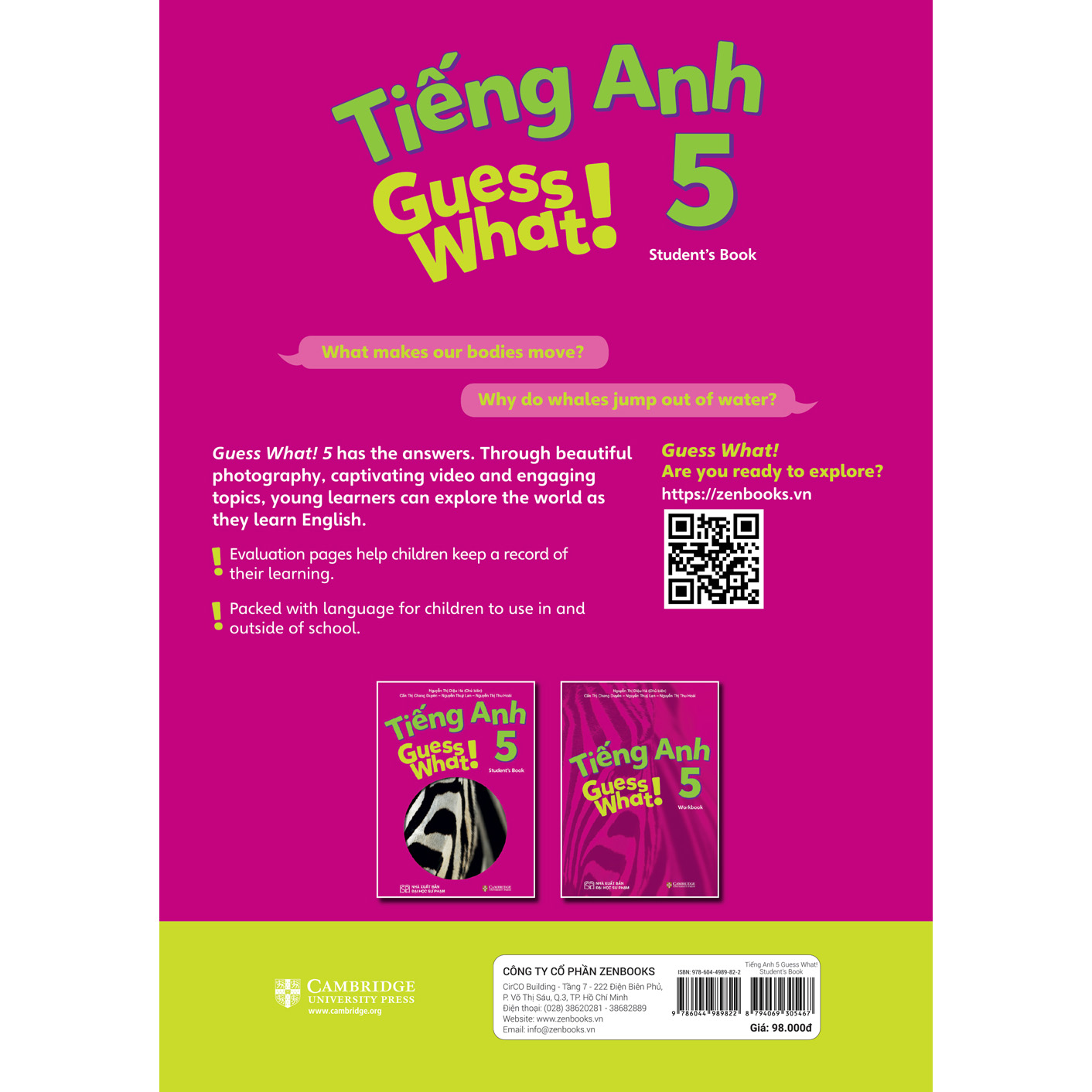 Sách Giáo Khoa Tiếng Anh 5 Guess What! - Student’s Book