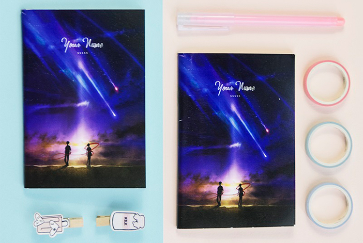 Sổ Tay Mini Angia Art - Your Name Comet  (100 Trang)