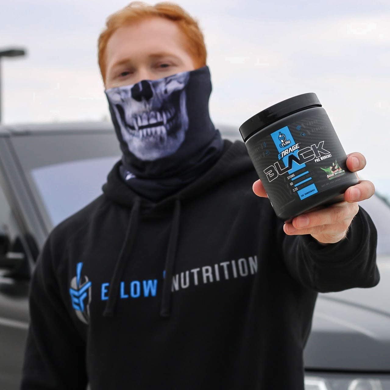 eFlow Nutrition Enrage Black Pre Workout Tăng Sức Mạnh Cơ Bắp Trong Quá Trình Tập Luyện (30 Lần Dùng)