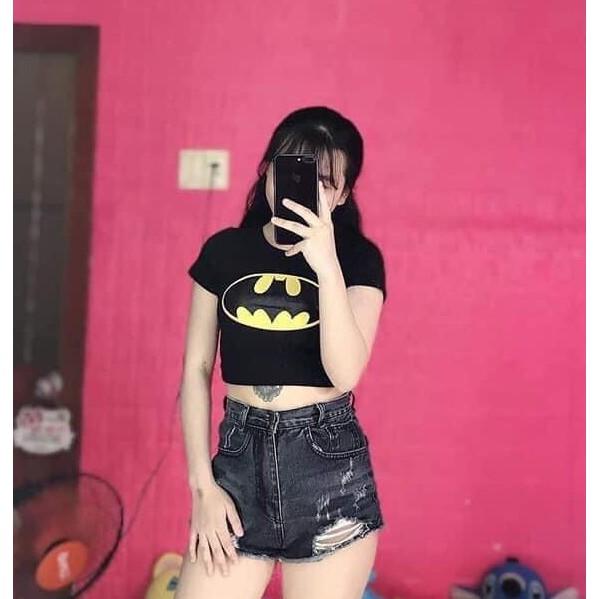 ÁO THUN CROPTOP ÔM BODY DIAMOND BATMAN KIM CƯƠNG 37