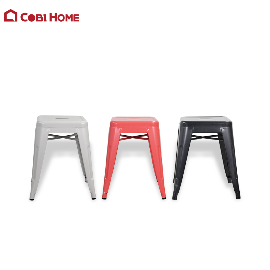 Ghế quầy bar bằng thép sơn tĩnh điện cao cấp RUDI nhiều màu và 2 size 391824/391825/391826/391827/391828/391829/391830/391831.NHẬP KHẨU VÀ PHÂN PHỐI CHÍNH HÃNG COBI HOME.