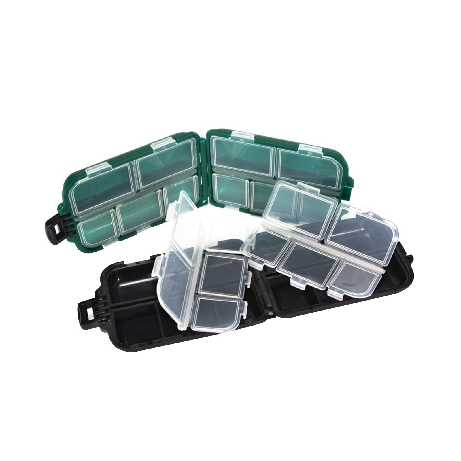 Fishing Tackle Box, Fishing Tools Box Organizer Case, Double Sided, Waterproof Hooks Equipment, Portable Fishing Accessories Storage Box