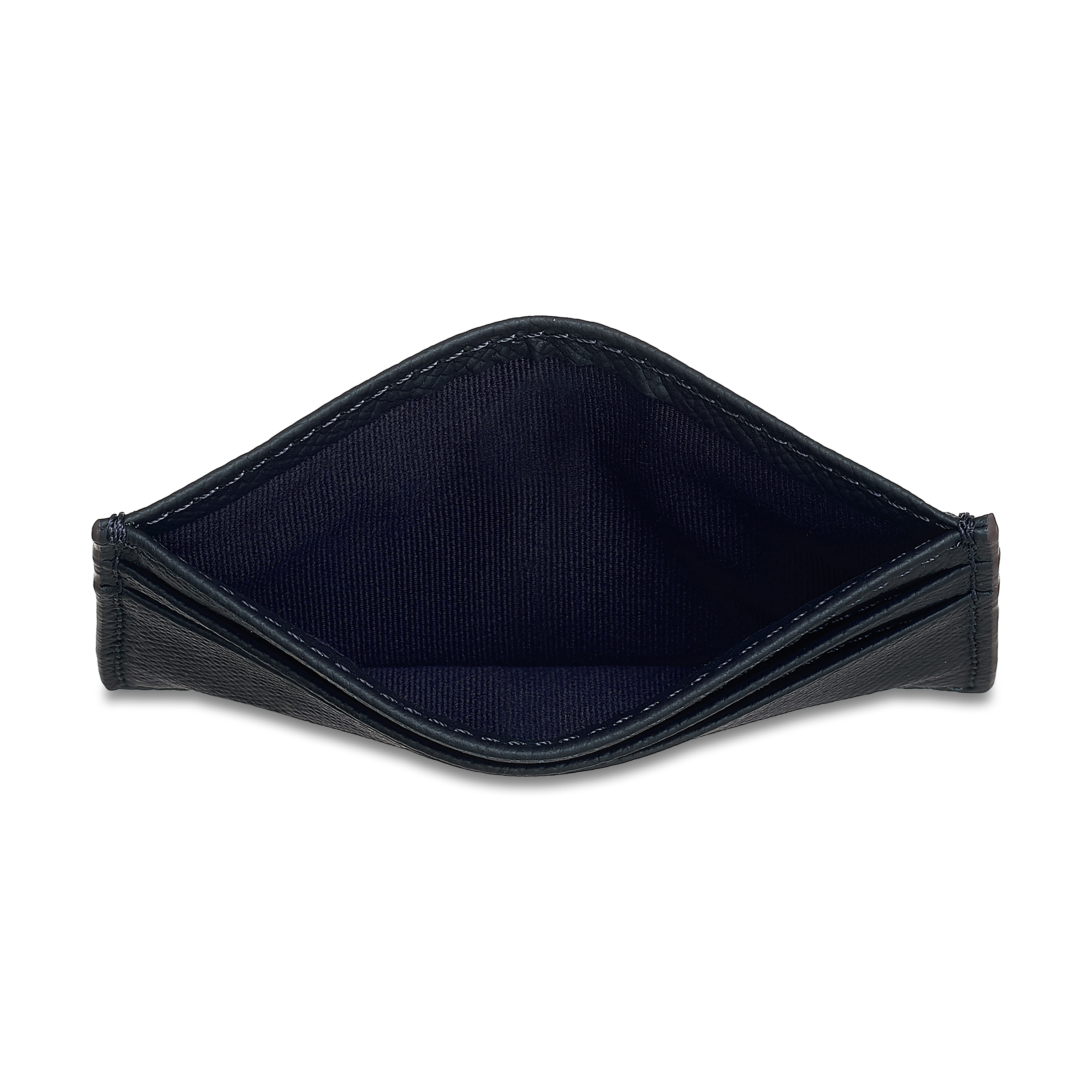 Ví Thẻ Card HANHSON SP000697 da bò xanh đen