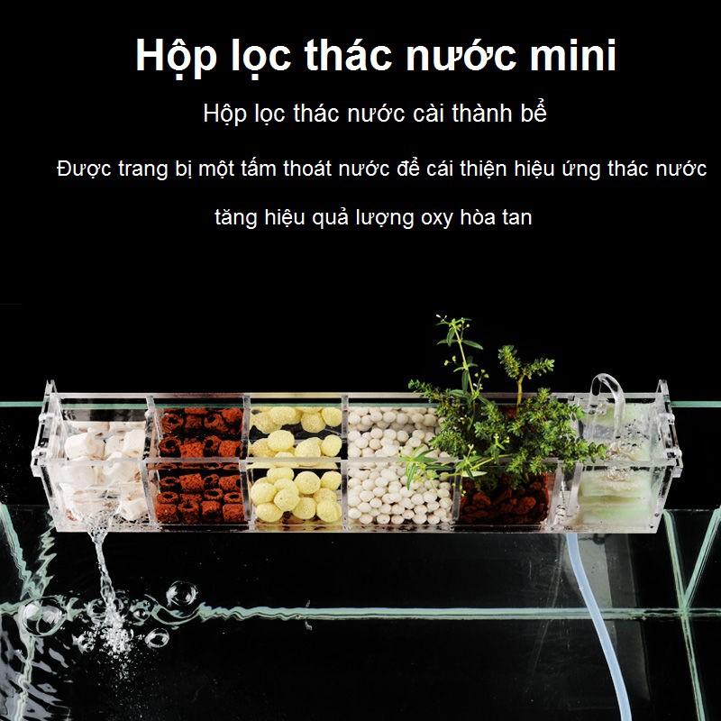 Lọc tràn mini cài thành bể to