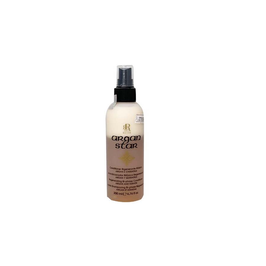 Xịt dưỡng 2 lớp dưỡng ẩm, phục hồi tóc Argan Regenerating Bi-Phase Conditioner Argan-Keratin 200ML