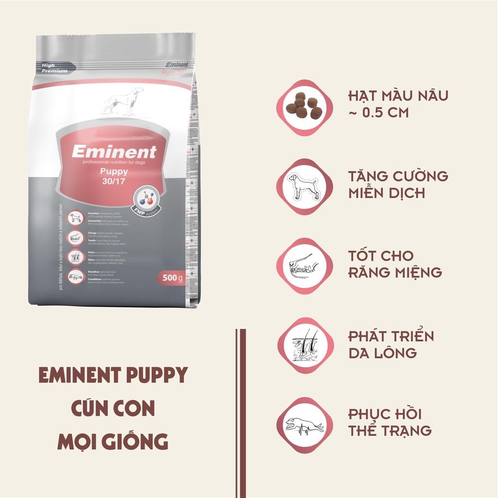 Eminent Puppy, Thức Ăn cho chó con, chó mẹ mang thai và cho con bú, dành Cho Chó Con Giống Vừa Và Giống Nhỏ.(15kg)