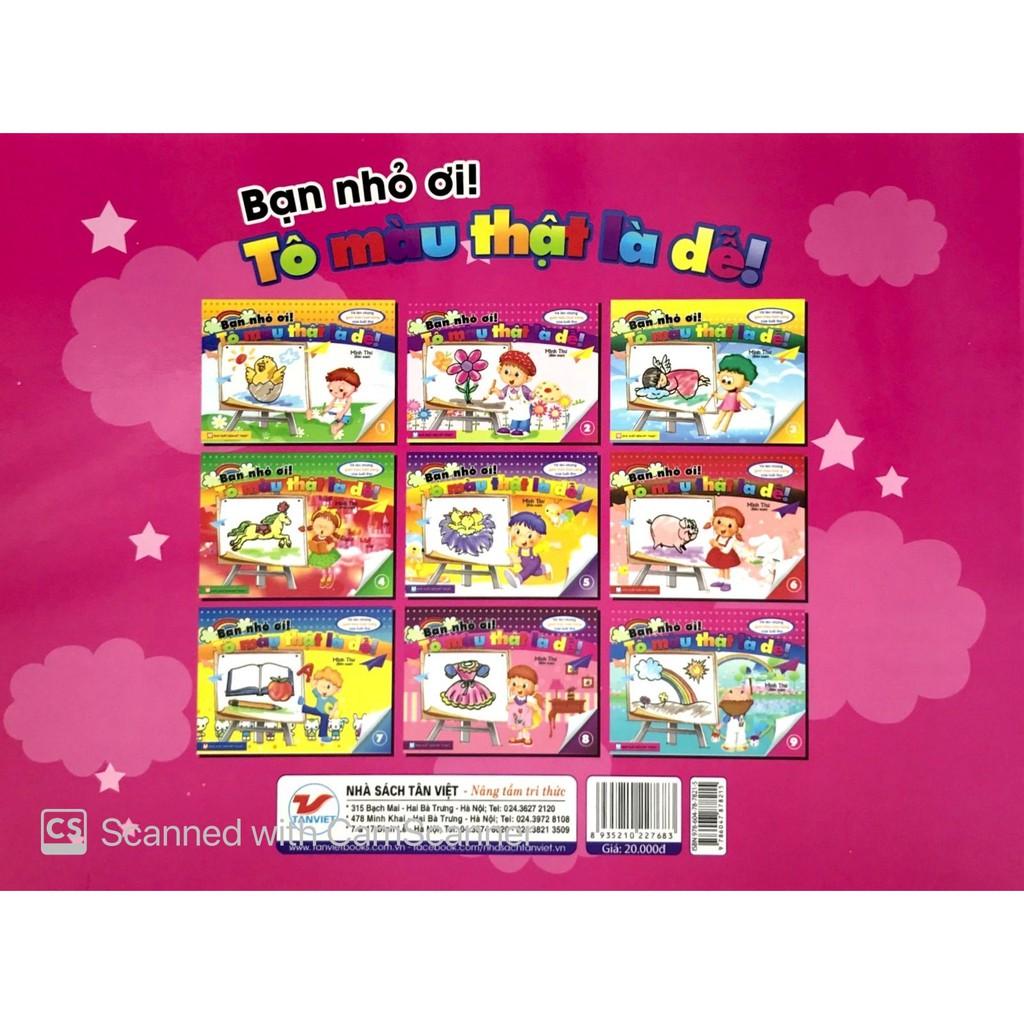 Bạn Nhỏ Ơi, Tô Màu Thật Là Dễ  Tập 9 - Bản Quyền