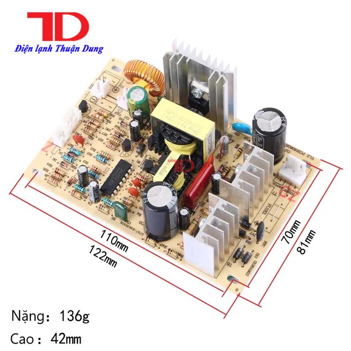 Bo mạch đa năng dành cho máy nước nóng lạnh bằng chip - Điện Lạnh Thuận Dung