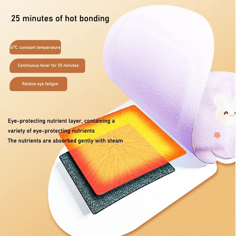 Mặt Nạ Mắt Hơi Nước Nóng, Cải Thiện Độ Ẩm, Dành Cho Du Lịch Và Giấc Ngủ Ngắn Hạn