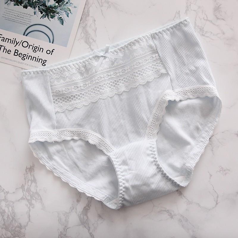 Quần lót nữ pha ren cạp cao, chất đẹp