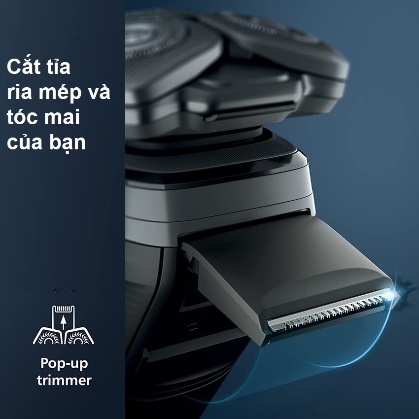Máy cạo râu khô và ướt Series 7000 cao cấp Philips Norelco S7788 - Hàng Nhập Khẩu