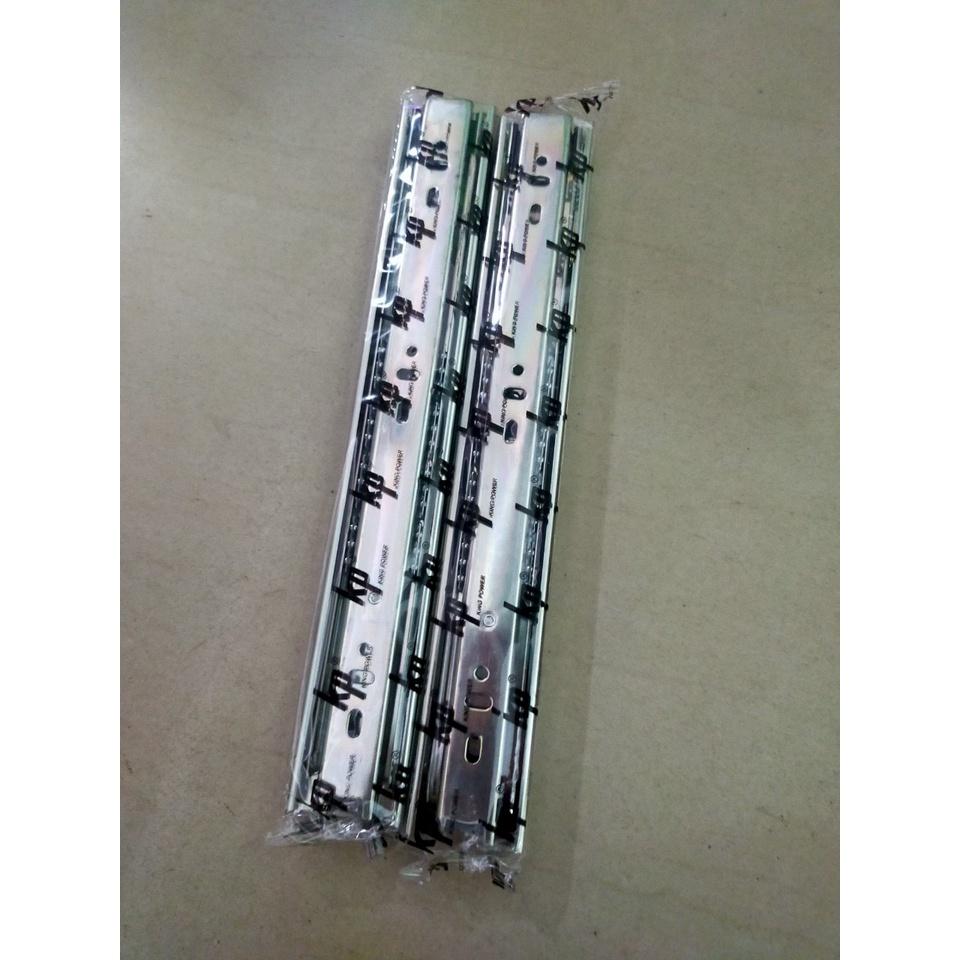 Bộ 02 Thanh ray bi trượt hộc tủ, ngăn kéo